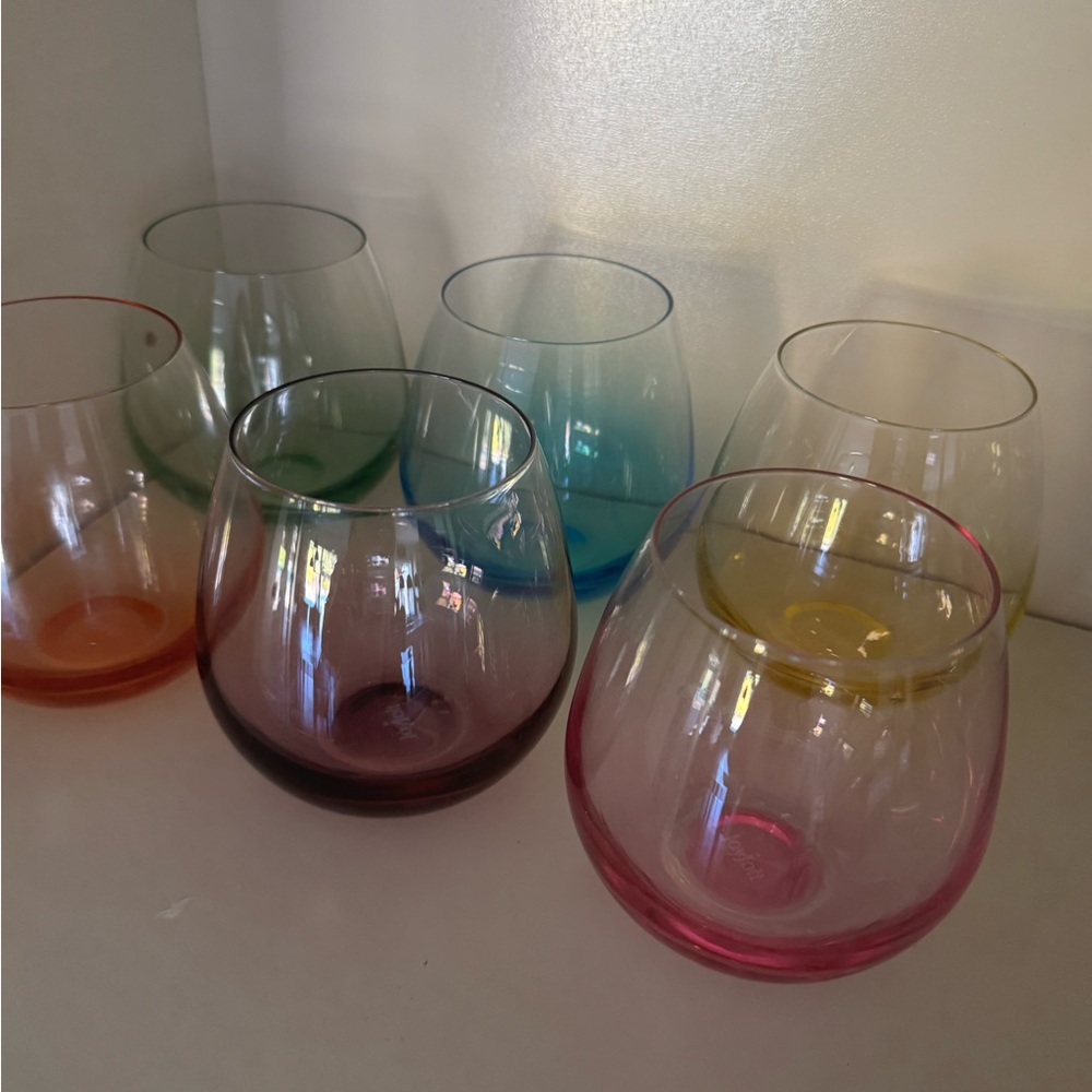 Stemless wine glasses / glassware/ drinkware / barware  / glasses / cups
